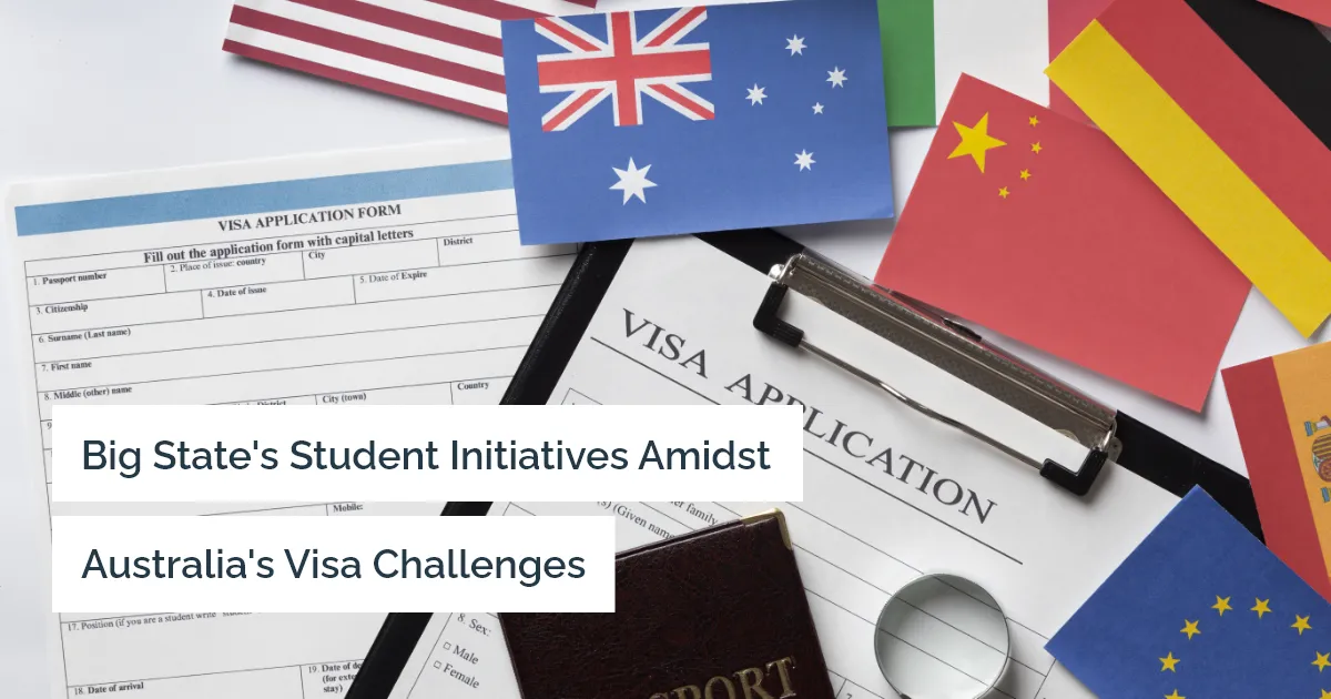 Biggest state rolls out initiatives for Indian, international students in spite of Australia's student visa blues.