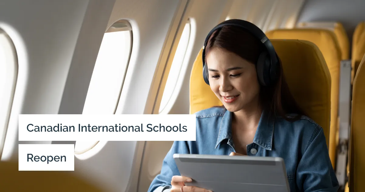 Canadian Schools Reopening to International Students