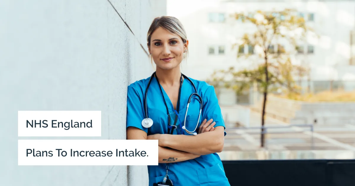 NHS England chief asks universities to increase intake of student nurses