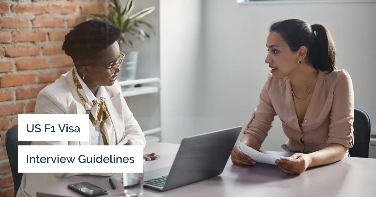 Gear up for the US F-1 student visa interview